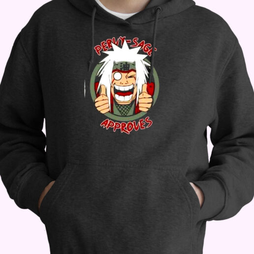 Pervy Sage Approves Jiraiya From Naruto Essential Hoodie Pervy Sage Approves Jiraiya From Naruto Essential Hoodie