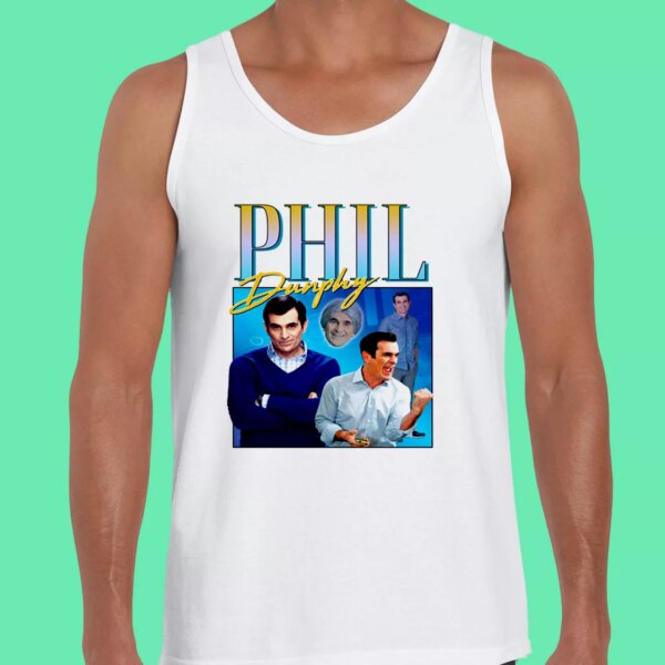 Phil Dunphy Homage Tv Show Gym Christmas Tank Top