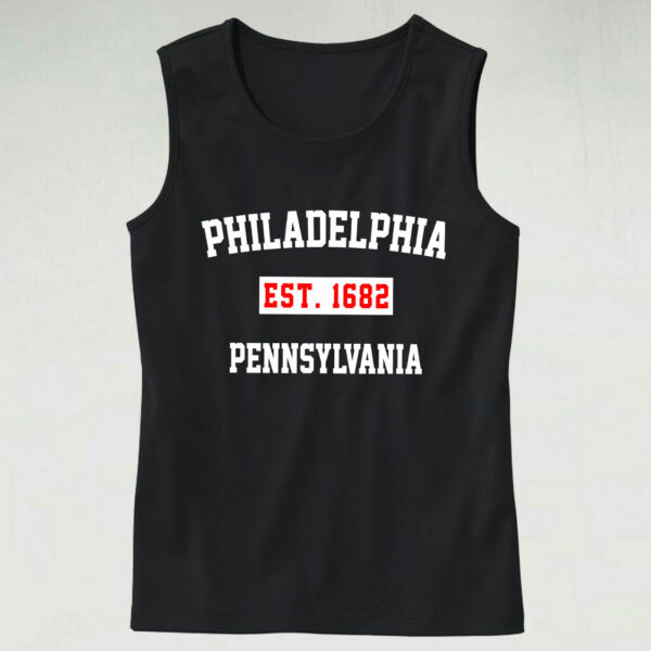 Philadelphia Est 1682 Pennsylvania Tank Top