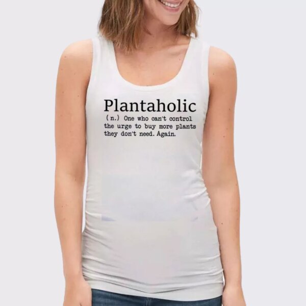Plantaholic Definition Earth Day Tank Top