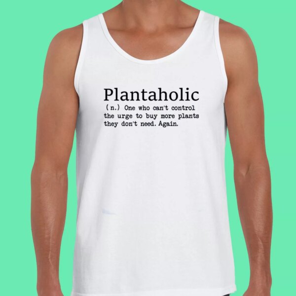 Plantaholic Definition Earth Day Tank Top