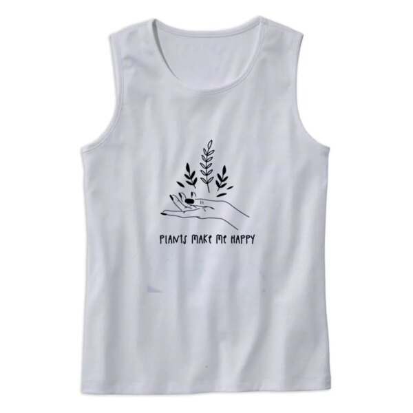 Plants Make You Happy Earth Day Tank Top
