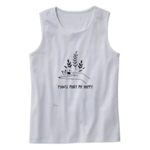 Plants Make You Happy Earth Day Tank Top 4