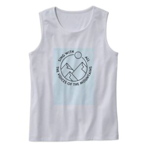 Pocahontas Sing With All The Voices Of The Mountain Earth Day Tank Top