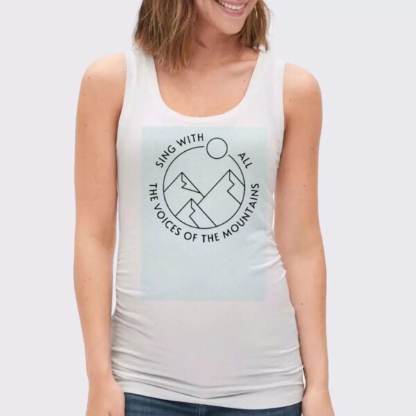 Pocahontas Sing With All The Voices Of The Mountain Earth Day Tank Top