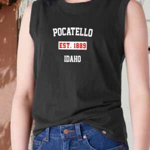 Pocatello Est 1889 Idaho Tank Top 3