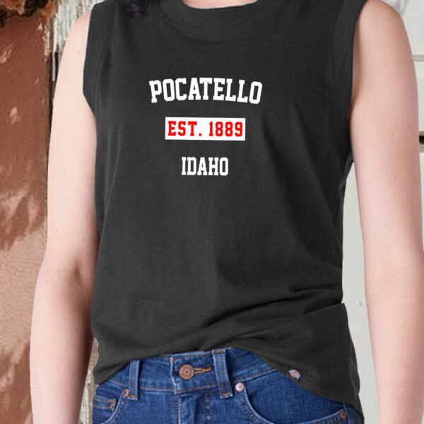 Pocatello Est 1889 Idaho Tank Top