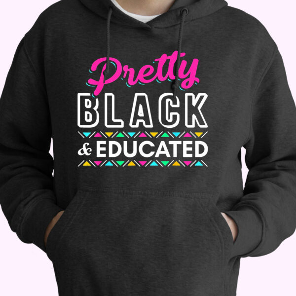 Pretty Black And Educated Black African 80s Oversized Hoodie.jpeg
