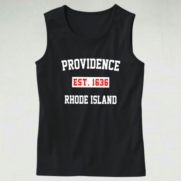 Providence Est 1636 Rhode Island Tank Top