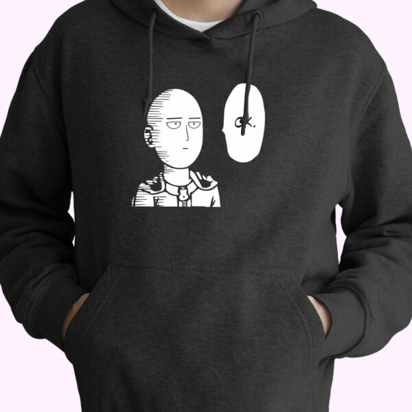 Punch Man Ok 70s Basic Hoodie