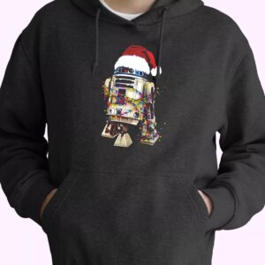 R2D2 Christmas Lights Hoodie Xmas Outfits