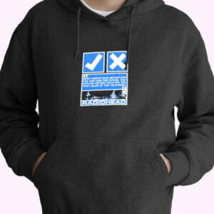 Radiohead Shirt Waste Television Artwork Essential Hoodie