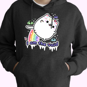 Rainbow Cat I Am The Void Cute Hoodie