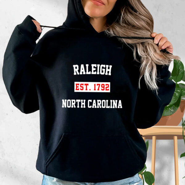 Raleigh Est 1792 North Carolina Vintage Hoodie