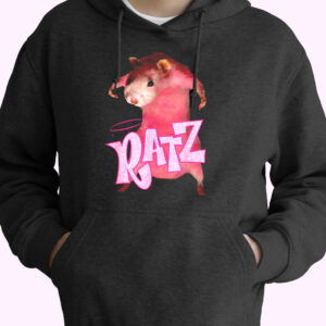 Ratz Pink Meme Funny Hoodie Streetwear