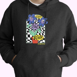 Reclaimed Enjoy The Ride Vintage 80s Style 70s Basic Hoodie