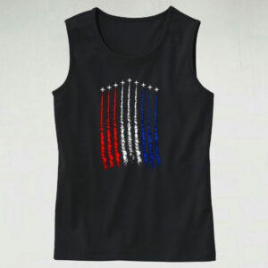 Red White Blue Air Force Flyover Cute Tank Top