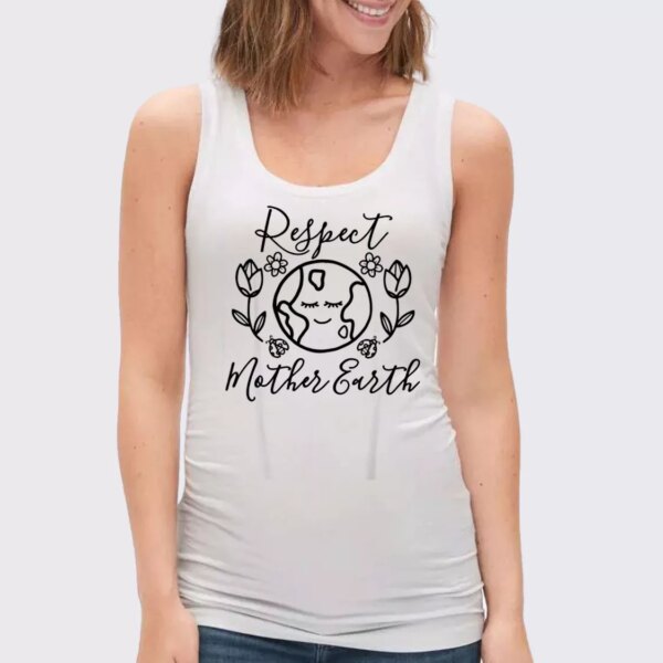 Respect Mother  Nature Earth Day Tank Top