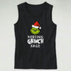 Resting Grinch Face Casual Tank Top Outfit