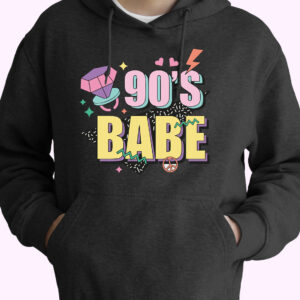 Retro 90’s Babe Cute Hoodie