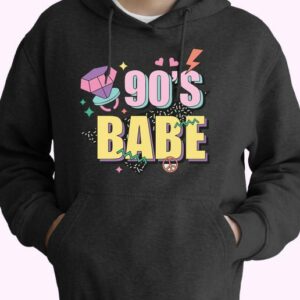 Retro 90’s Babe Cute Hoodie