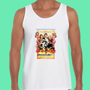 Retro Classic CANNONBALL RUN 2 1984 Summer Tank Top