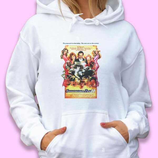 Retro Classic CANNONBALL RUN 2 1984 Trendy Hoodie