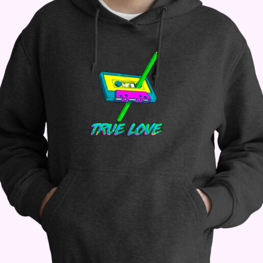Retro True Love Essential Hoodie Retro True Love Essential Hoodie
