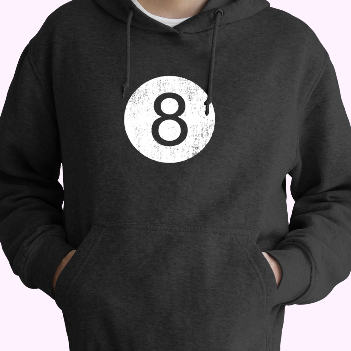 Retro Vintage 8 Ball Logo Essential Hoodie Retro Vintage 8 Ball Logo Essential Hoodie