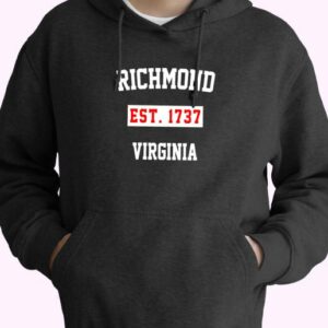 Richmond Est 1737 Virginia Vintage Hoodie 4