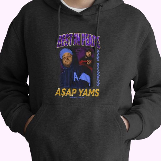 Rip Asap Yams 70s Basic Hoodie Rip Asap Yams 70s Basic Hoodie
