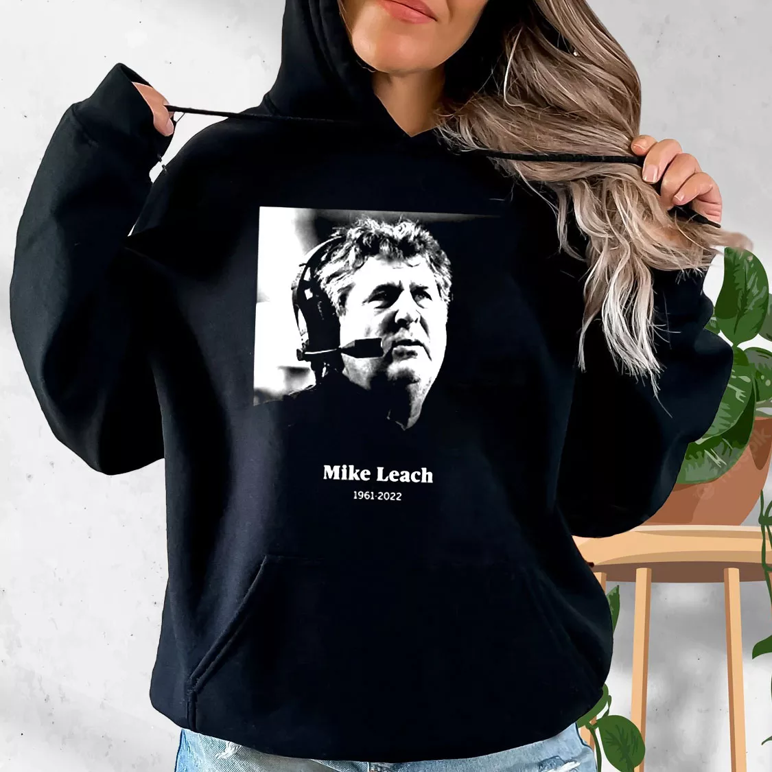Rip Legend Never Die Mike Leach Trendy Hoodie Rip Legend Never Die Mike Leach Trendy Hoodie