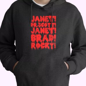 Rocky Horror Janet Dr Scott Janet Brad Rocky Fashionable Hoodie