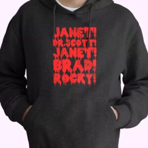 Rocky Horror Janet Dr Scott Janet Brad Rocky Fashionable Hoodie 4
