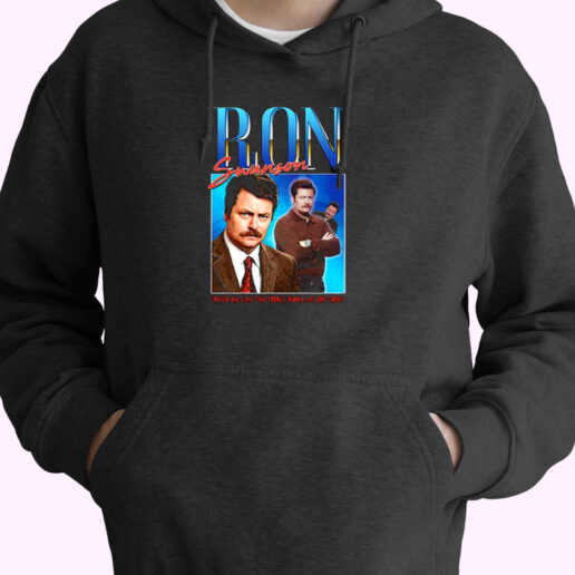 Ron Swanson Homage Essential Hoodie Ron Swanson Homage Essential Hoodie
