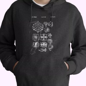 Rubik’s Cube Patent Fashionable Hoodie