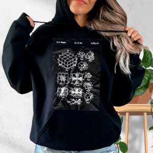 Rubik’s Cube Patent Fashionable Hoodie