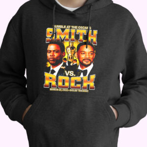 Rumble At The Oscars Smith Vs Rock Funny Hoodie Streetwear