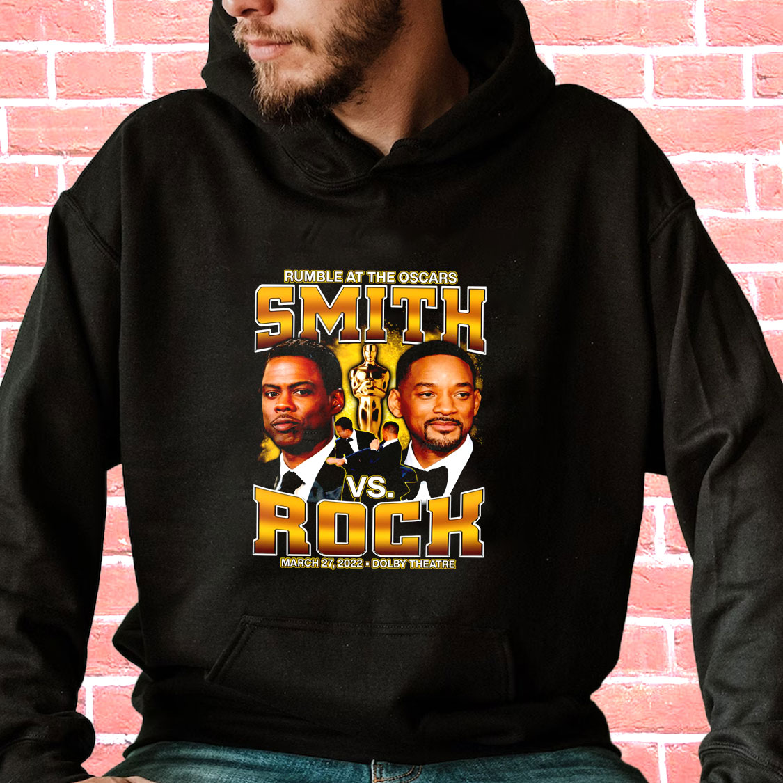 Rumble At The Oscars Smith Vs Rock Funny Hoodie Streetwear Rumble At The Oscars Smith Vs Rock Funny Hoodie Streetwear