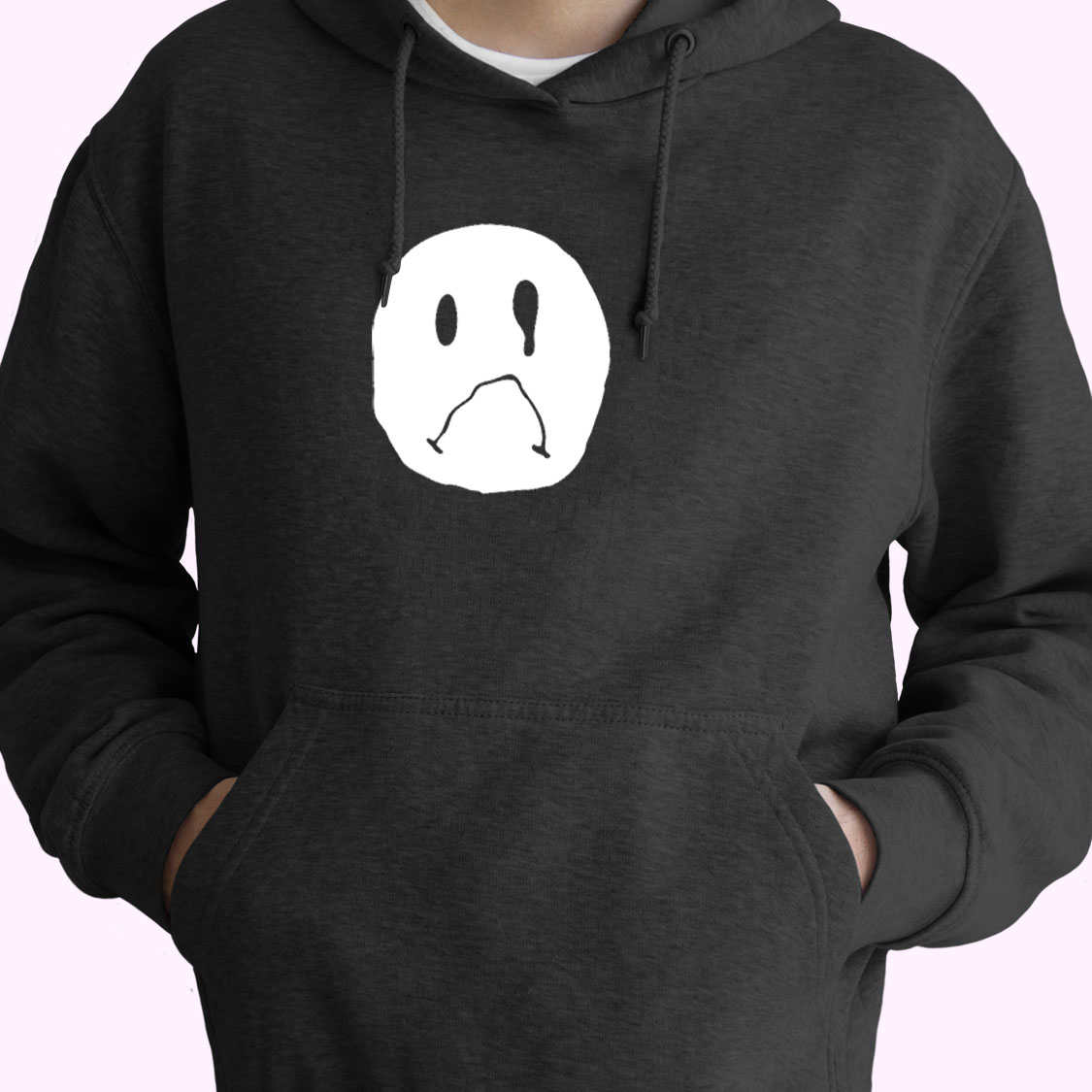 Sad Face Emoji Meme Essential Hoodie Sad Face Emoji Meme Essential Hoodie