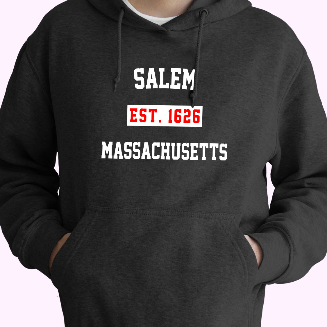 Salem Est 1626 Massachusetts Vintage Hoodie Salem Est 1626 Massachusetts Vintage Hoodie
