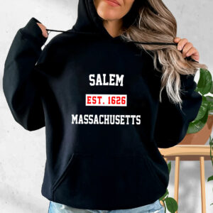 Salem Est 1626 Massachusetts Vintage Hoodie