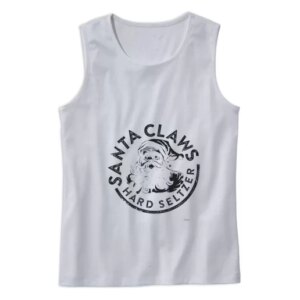 Santa Claus Hard Seltzer Gym Christmas Tank Top 4
