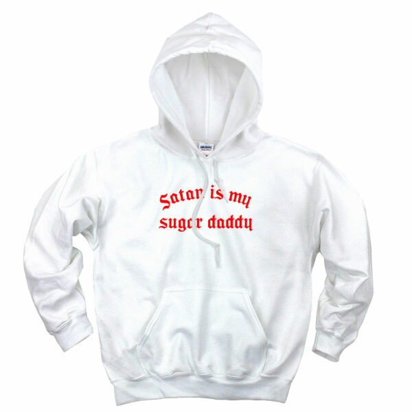 Satan Is My Suggar Daddy Aesthetic Graphic Hoodie
