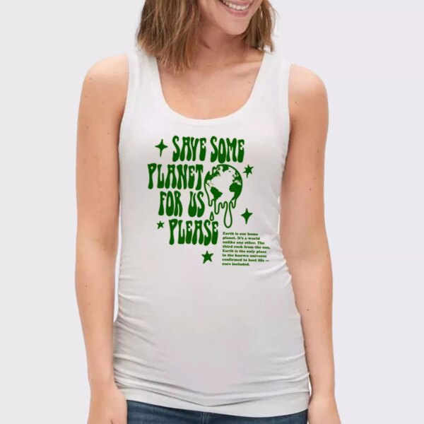 Save Some Planet For Us Please Earth Day Tank Top