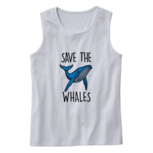 Save The Whales Earth Day Tank Top 4