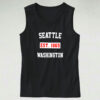 Seattle Est 1865 Washington Tank Top