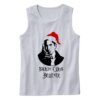 Shady Claus Believer Gym Christmas Tank Top