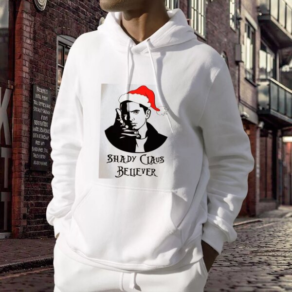 Shady Claus Believer Ugly Christmas Hoodie