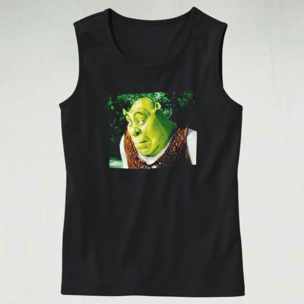 Shrek Bored Meme Funny Tank Top